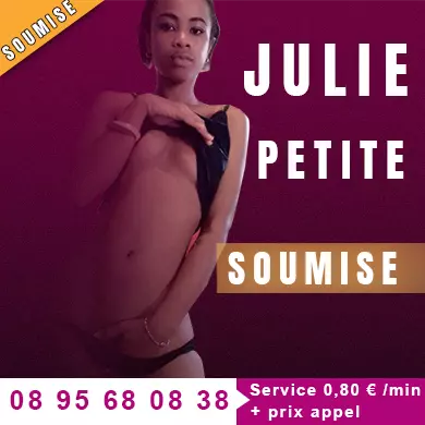 Contact Julie pour une bonne baise au tel