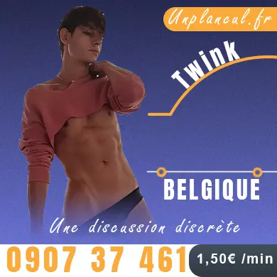 tente l'expérience d'une rencontre gay avec un beau twink belge à Bruxelles